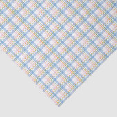 Moderne Pastel Gingham Tissuepapier (Detail)