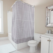 Moderne pastel Paarse en witte gingham