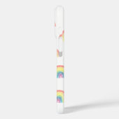 Moderne pastel regenboog waterverf schattig Case-Mate iPhone case (Achterkant / Links)