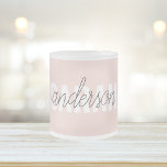 Moderne Pastel Rose Beauté Personnalisée Vous Nom<br><div class="desc">Moderne Pastel Rose Beauté Personnalisée Vous Nom</div>