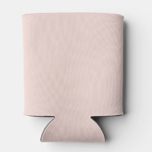 Moderne Pastel Roze Inhale Exhale Quote Blikjeskoeler (Achterkant)