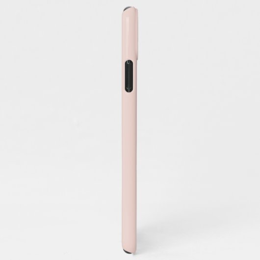 Moderne Pastel Roze Inhale Exhale Quote iPhone Hoesje (Rechterkant)