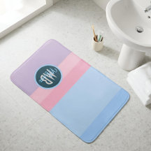 Moderne Pastel Streep Roze & Blauw Persoonlijk