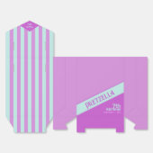 Moderne Pastel Turquoise rose Grandes Ballotins (Déplié)