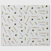 Moderne patroonpatronen cadeaupapier (Vlak)