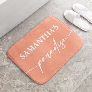 Moderne Peach Badmat