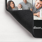 Moderne penseelscript 3 Foto's Beste vader ooit Muismat (Hoek)