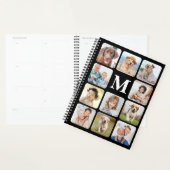 Moderne Personnalisé 11 Photo Collage Emerald Gree (Devant avec enveloppe)