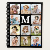 Moderne Personnalisé 11 Photo Collage Emerald Gree (Devant)