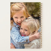 Moderne Personnalisé 2 Photos Hebdomadaire Mensuel (Dos)