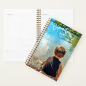 Moderne Personnalisé 2 Photos Hebdomadaire Mensuel (Devant avec enveloppe)