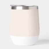 Moderne Personnalisé Monogramme Rose (Droite)