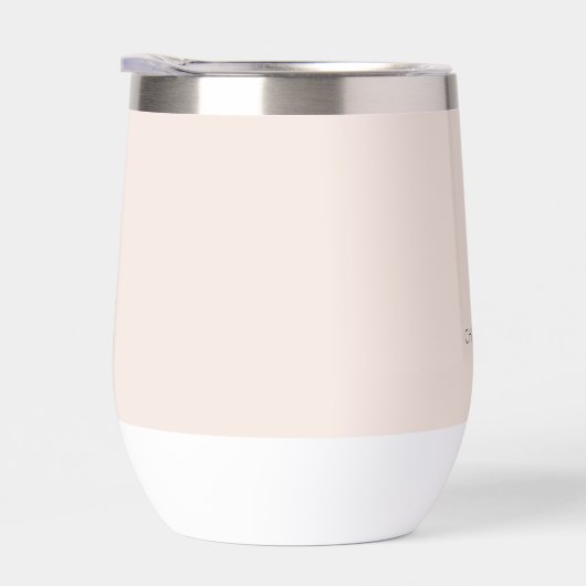 Moderne Personnalisé Monogramme Rose (Droite)