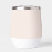 Moderne Personnalisé Monogramme Rose (Arrière)