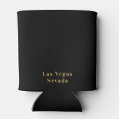 Moderne persoonlijke Bachelor Weekend Koelbox Blikjeskoeler (Achterkant)