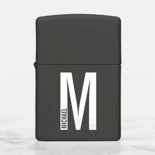 Moderne persoonlijke badmonogram en naam