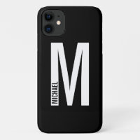 Moderne persoonlijke badmonogram en naam