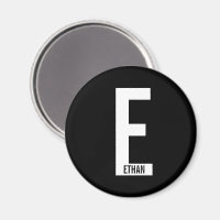Moderne persoonlijke badmonogram en naam