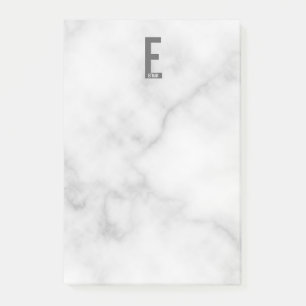 Moderne persoonlijke badmonogram en naam post-it® notes