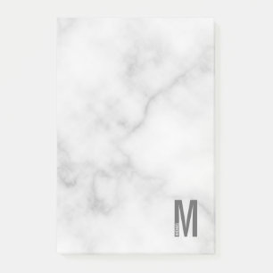 Moderne persoonlijke badmonogram en naam post-it® notes
