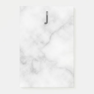 Moderne persoonlijke badmonogram en naam post-it® notes