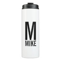 Moderne persoonlijke badmonogram en naam