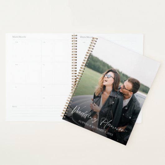 Moderne persoonlijke fotobruiloft planner (Display)