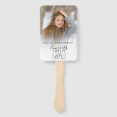 Moderne persoonlijke foto's 2 Afstuderen Handwaaier (Voorkant)