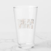 Moderne persoonlijke foto's van Collage Glas (Achterkant)