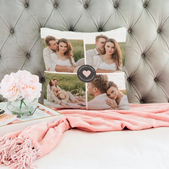 Moderne persoonlijke foto's van Collage Kussen (Creator heeft geüpload)