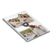 Moderne persoonlijke foto's van Collage Notitieboek (Rechterzijde)