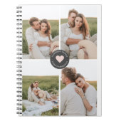 Moderne persoonlijke foto's van Collage Notitieboek (Voorkant)