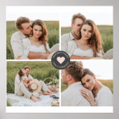 Moderne persoonlijke foto's van Collage Poster (Voorkant)