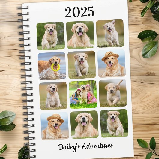 Moderne persoonlijke foto's van het Pet Journal Do Planner