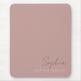 Moderne Persoonlijke Handgeschreven Script Stof Ro Muismat