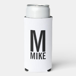 Moderne persoonlijke Koelbox voor monogram en naam