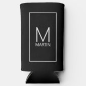 Moderne persoonlijke Koelbox voor monogram en naam (Voorkant)