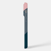 Moderne persoonlijke naam iPhone hoesje (Linkerkant)