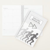 Moderne, persoonlijke trainingslogboeken voor het  planner (Display)