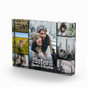 Moderne persoonlijke zussen 7 Foto-collage Fotoblokken (Rechts)