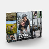 Moderne persoonlijke zussen 7 Foto-collage Fotoblokken (Links)