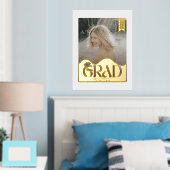 Moderne Pet Foto Afstuderen Prints voor de Folie v (Insitu (Slaapkamer))