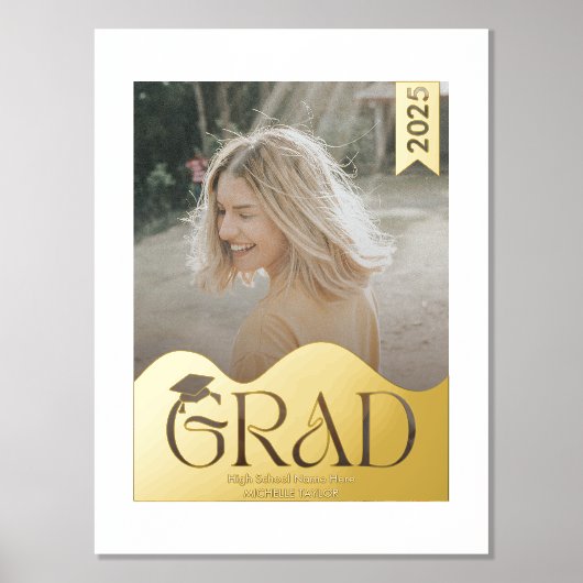 Moderne Pet Foto Afstuderen Prints voor de Folie v (Voorkant)