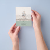 Moderne PHOTO-OVERLAY TEKST Weddenschap budget Flyer (Hand)