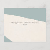 Moderne PHOTO Save the Dates van LeahG BUDGET (Achterkant)