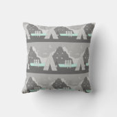 Moderne pijlstang voor patroonontwerp kussen (Achterkant)