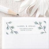 Moderne Pine Groene + Witte Etiketten van het Adre (Insitu)