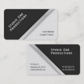 Moderne PinStripes & Stippen Visitekaartje (Voorkant / Achterkant)