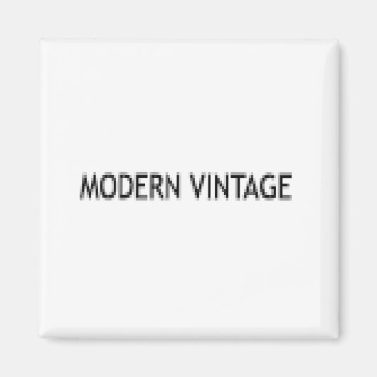 Moderne  pixelstijluitdrukking magneet (Voorkant)