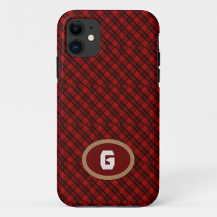 Moderne Plaid Aanpassen iPhone 11 Hoesje